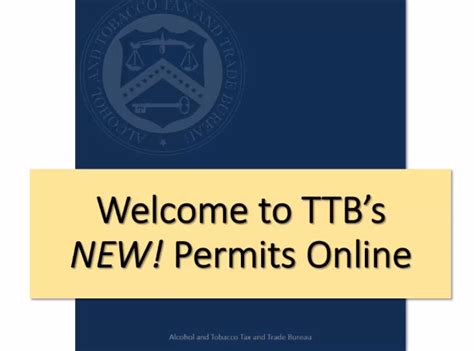 ttb formula permits online log in